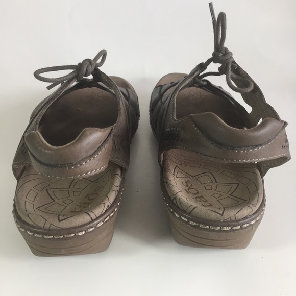 TAOS GHILBERT STRAPY LACE UP WOMENS SANDALS 10 - Picture 3 of 8